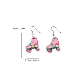 Cartoon Acrylic Drop Earrings- Buy 3 Get 3 Free - zuzumia