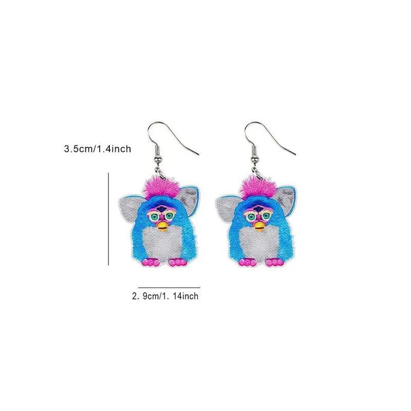 Cartoon Acrylic Drop Earrings- Buy 3 Get 3 Free - zuzumia