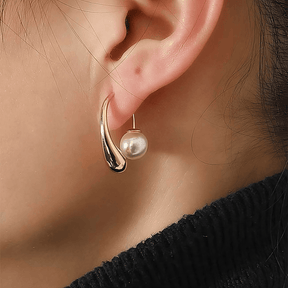 Water Drop Pearl Earrings - zuzumia