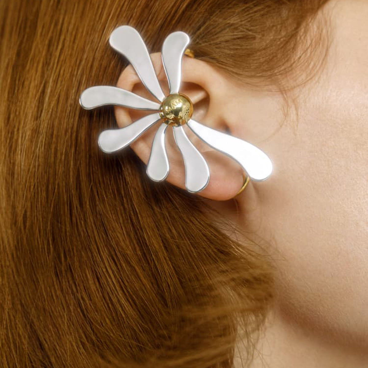 Daisy Flower Ear Cuff