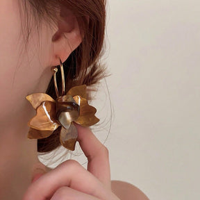 Retro Flower Earrings