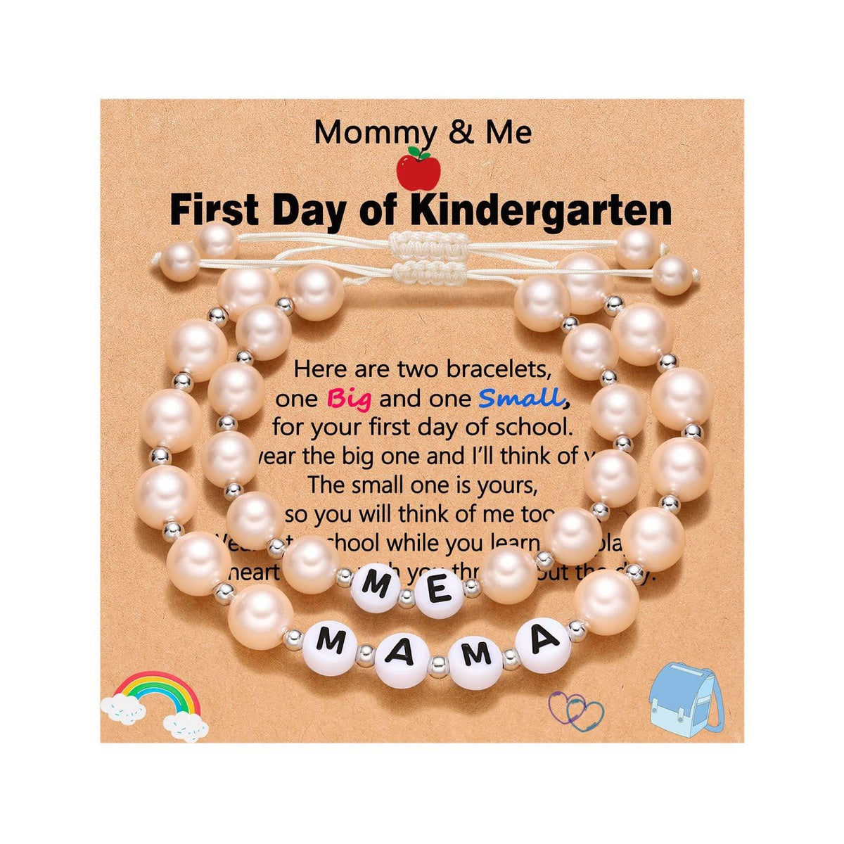 First Day of School Bracelet Set - zuzumia