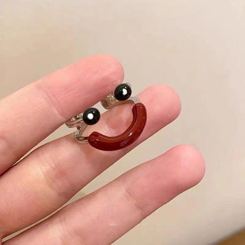 Double-layer Smiling Ring - zuzumia