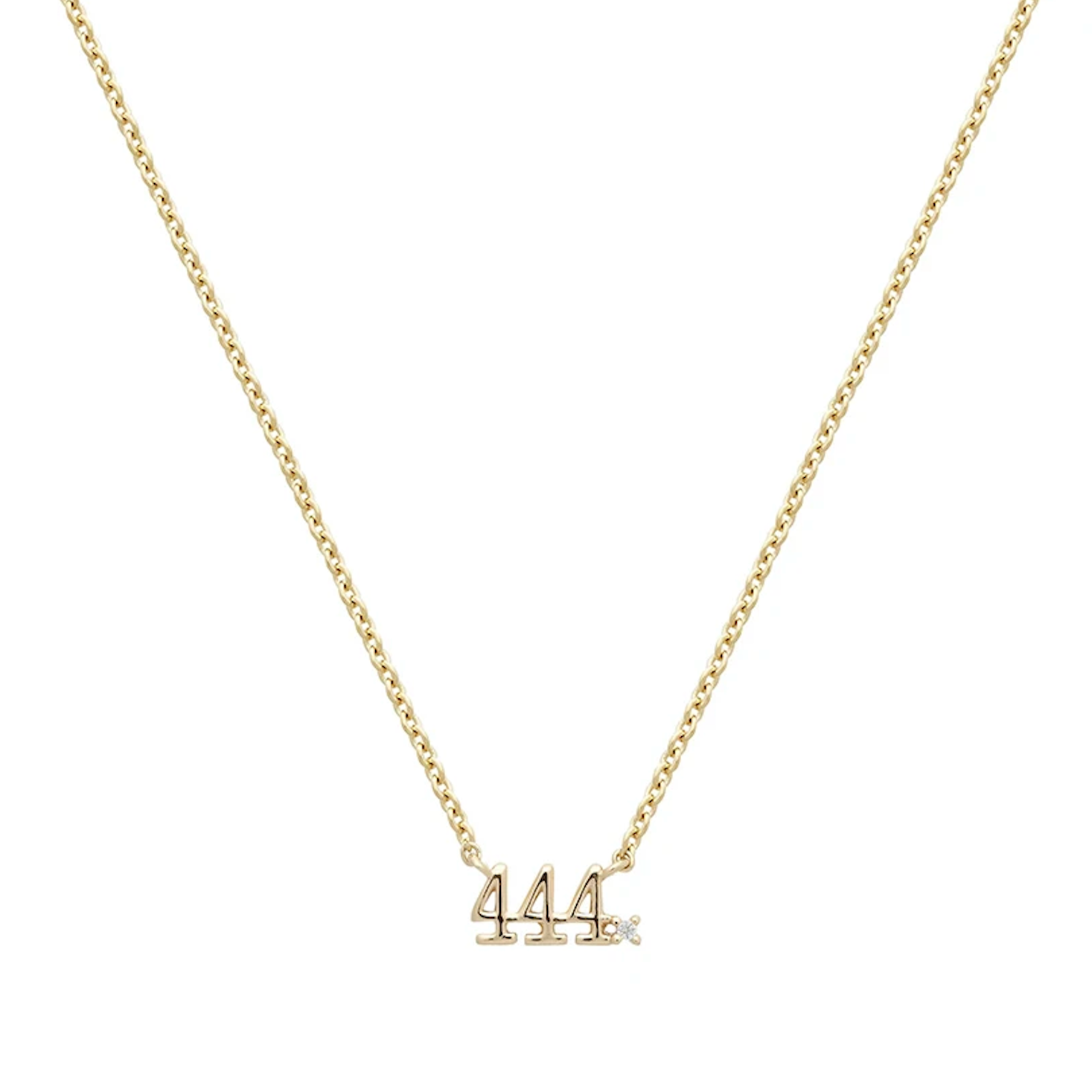 Dainty Angel Number Necklace