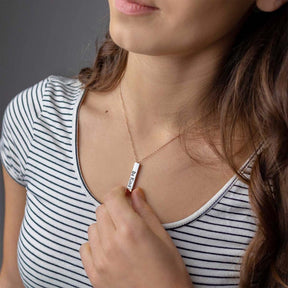 Be Kind...Of A Bi♥ch - Hidden Message Necklace