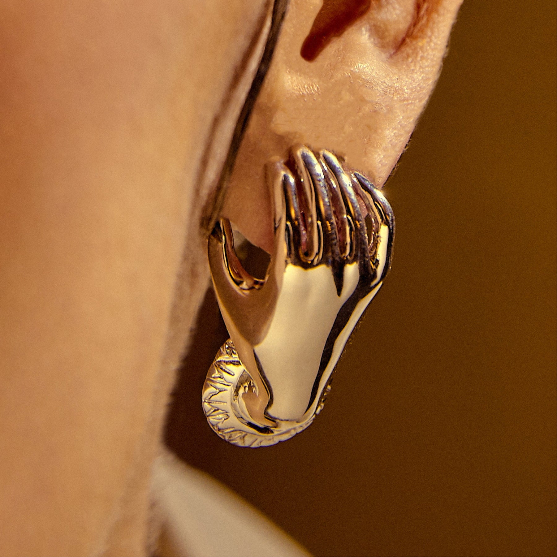 Creative Hand-catching Earrings