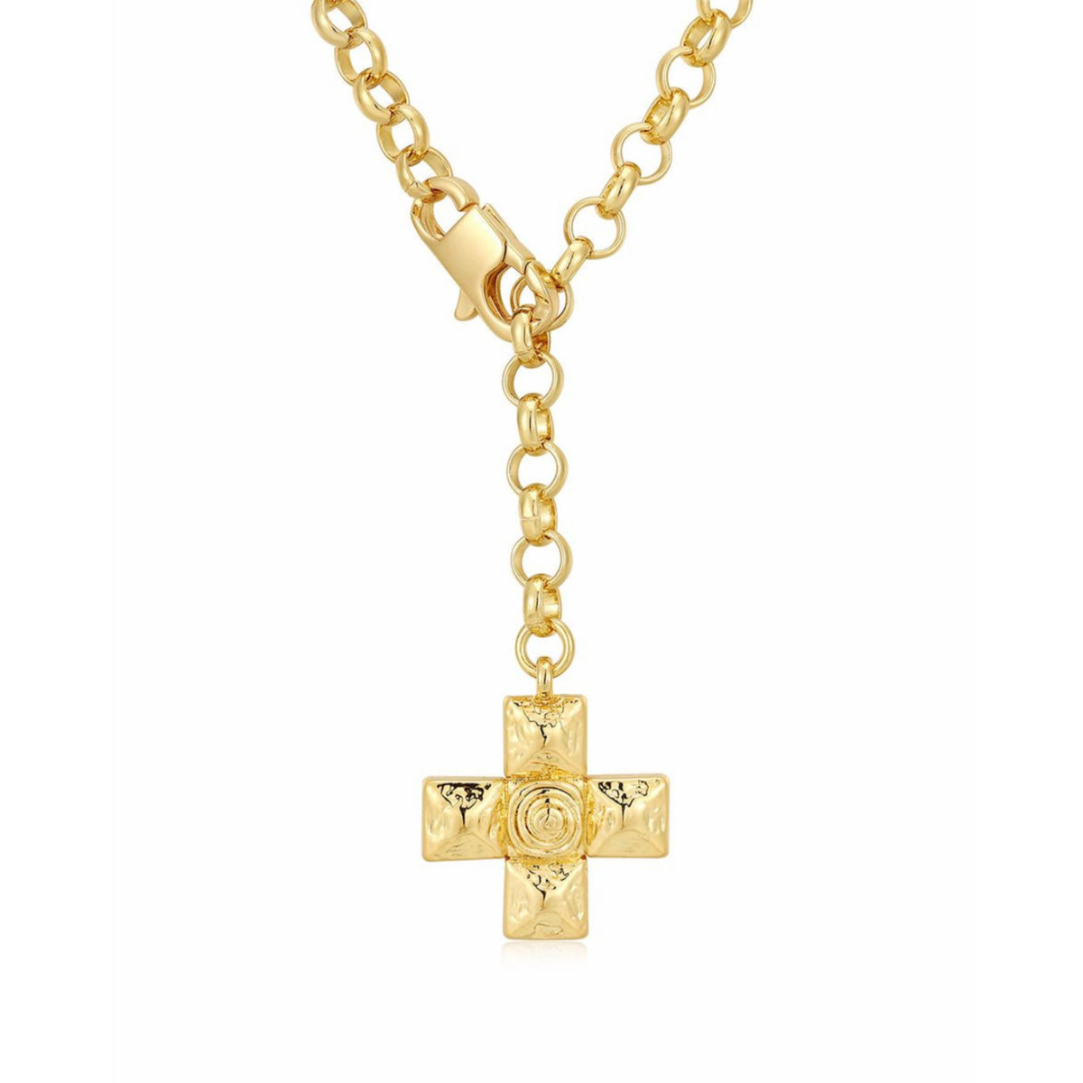 Vintage Cross Pendant Necklace