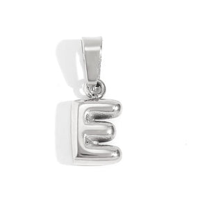 Mini 3D Bubble DIY 26 Initial Letter Charm - zuzumia