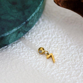 DIY Initial Letter & Number Charm Necklace - zuzumia