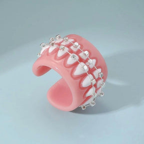 Creative Denture Design Cuff Ring - zuzumia