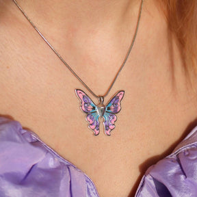 Fairytopia Elina Butterfly Necklace - zuzumia