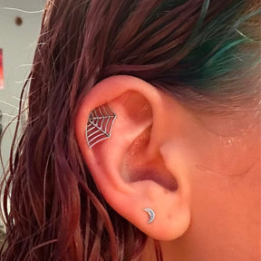 Spider Web Earring