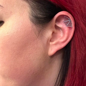 Spider Web Earring