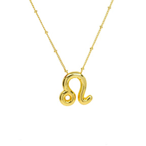 3D Balloon Zodiac Sign Necklace