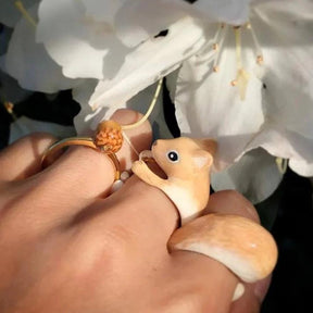 3 Pcs/Set Cute Funny Animal Rings - zuzumia