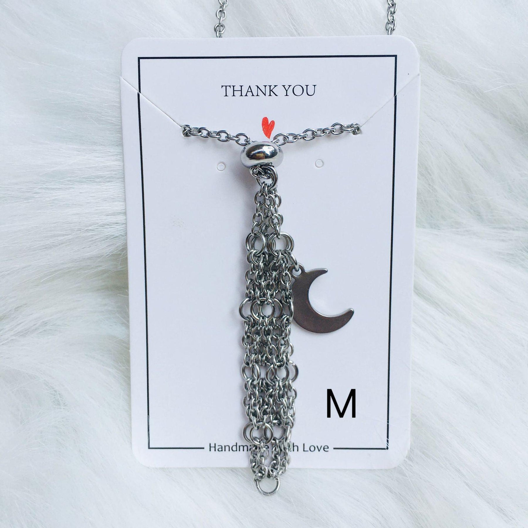Moon Crystal Holder Necklace - zuzumia