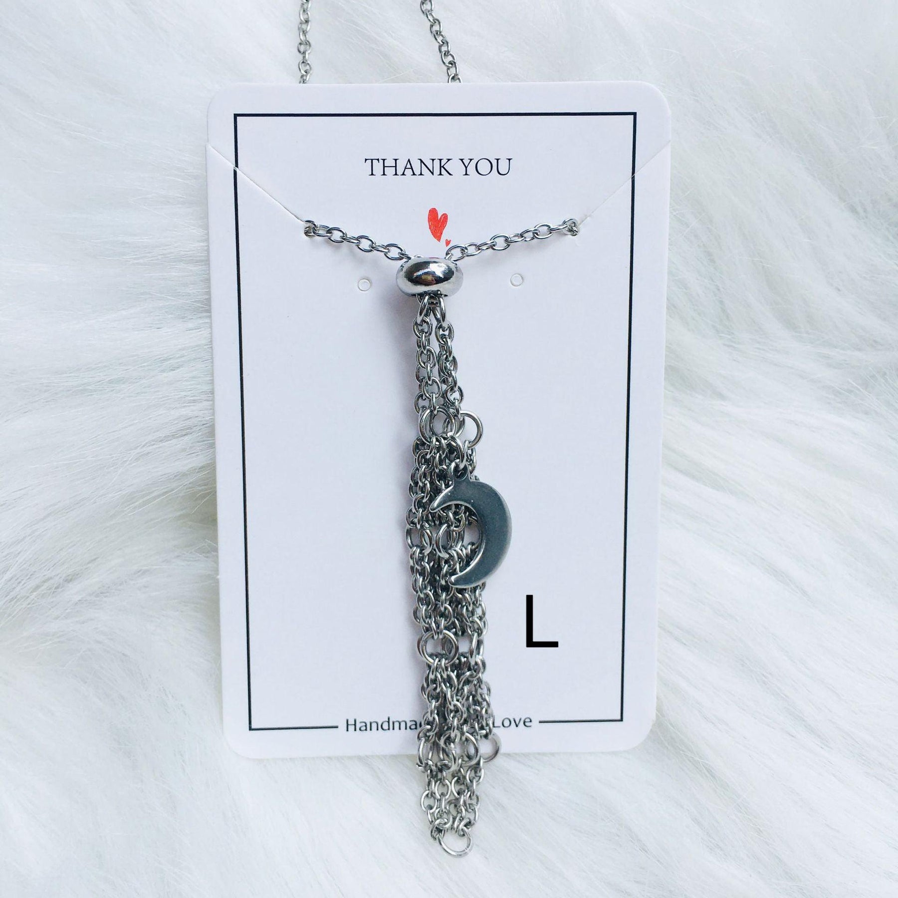 Moon Crystal Holder Necklace - zuzumia