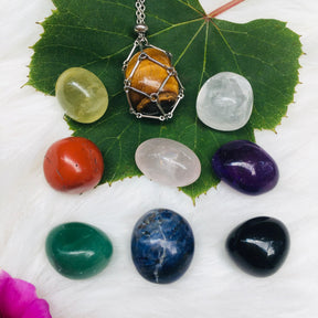 Crystal Stone Holder Necklace - zuzumia