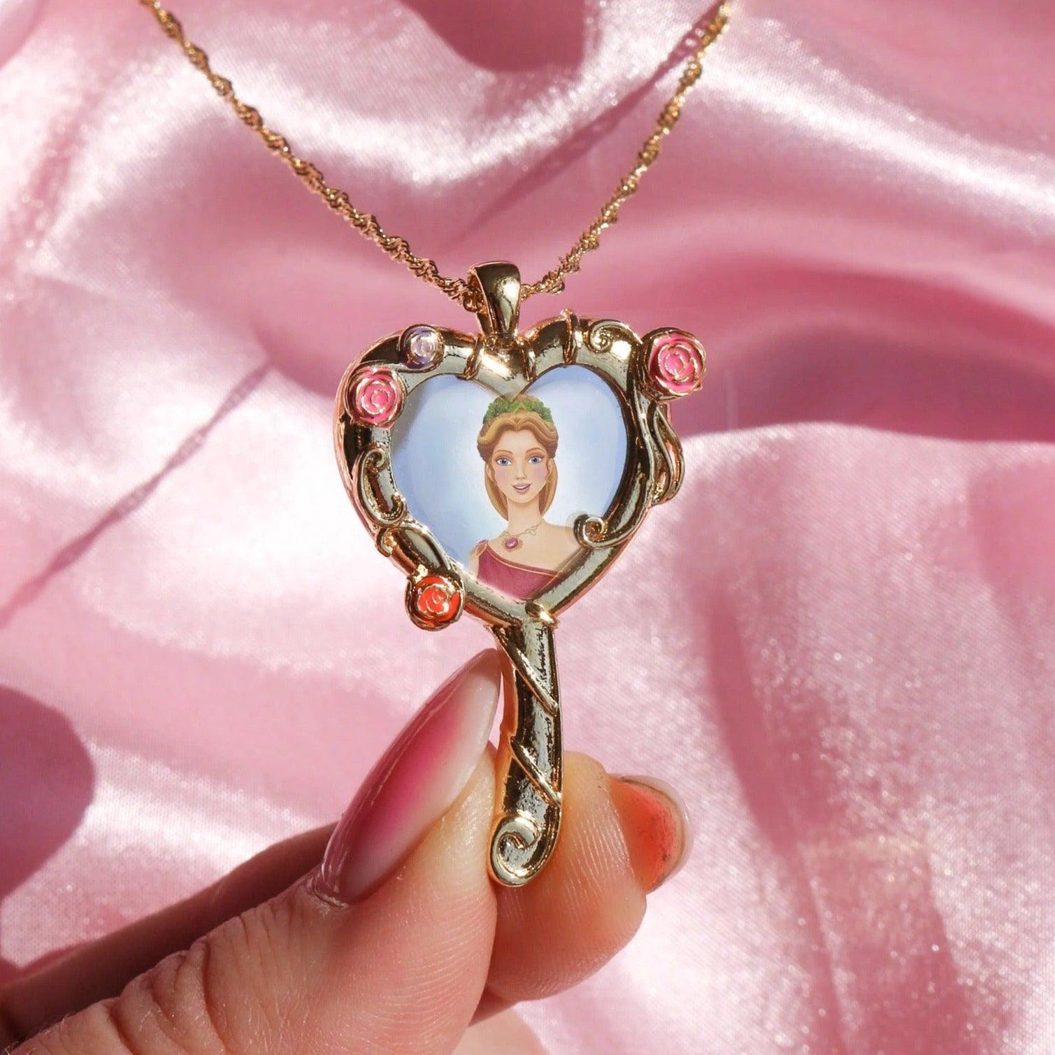 Castle Magic Mirror Necklace - zuzumia