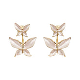 Double Butterfly Earrings - zuzumia