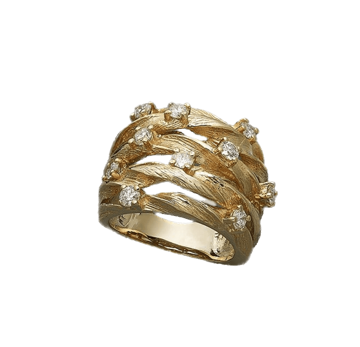 Diamond Band Ring - zuzumia