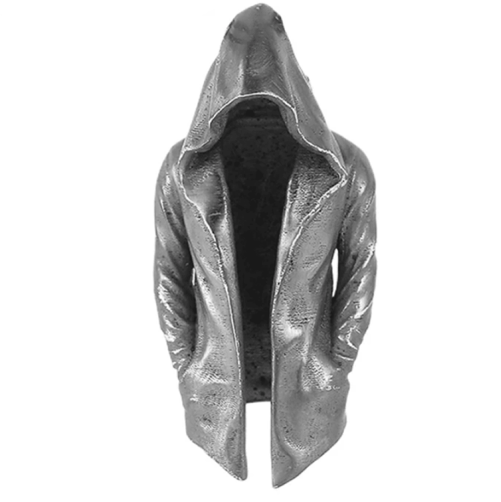 Dark Assassin Cloak Windbreaker Necklace - zuzumia