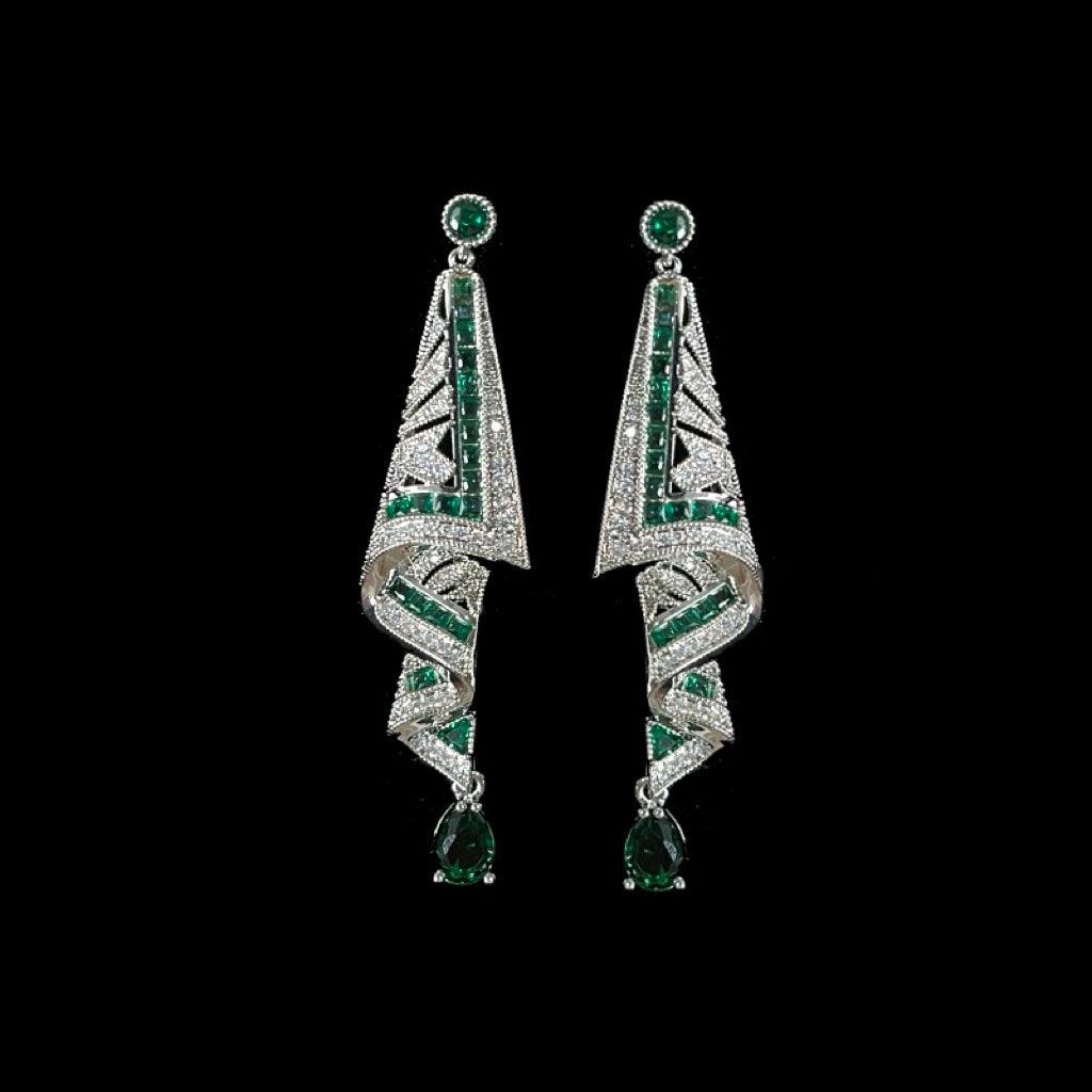 Retro Silk Charm Earrings - zuzumia