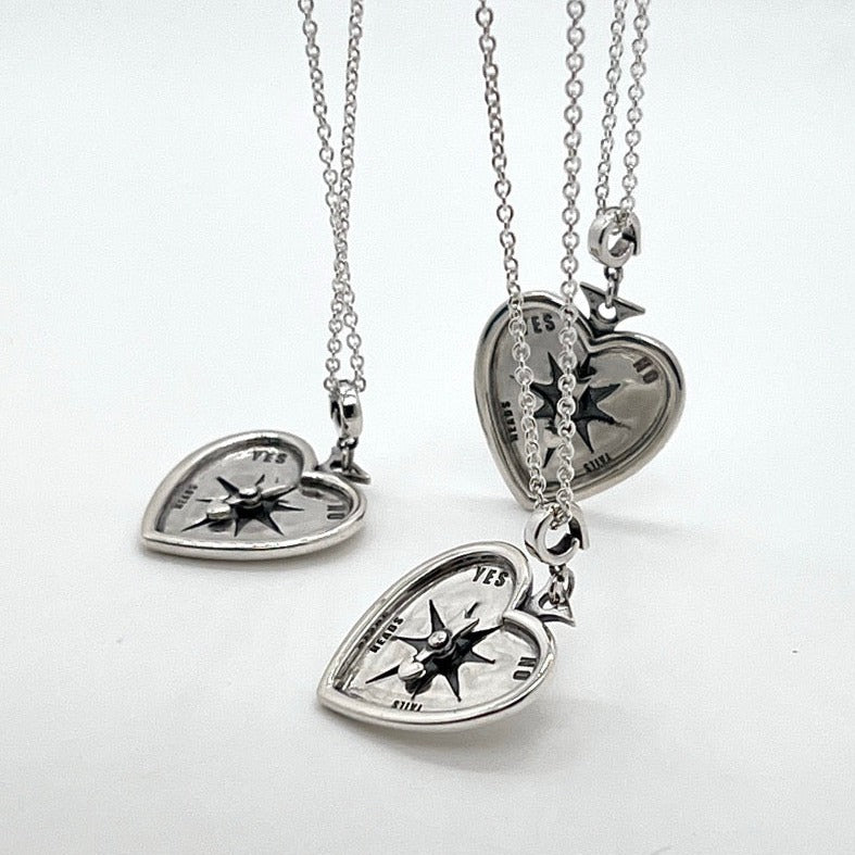 Heart Spinner Necklace
