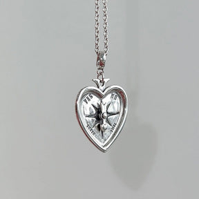 Heart Spinner Necklace