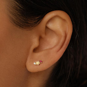 Zodiac Star Stud Earrings - zuzumia