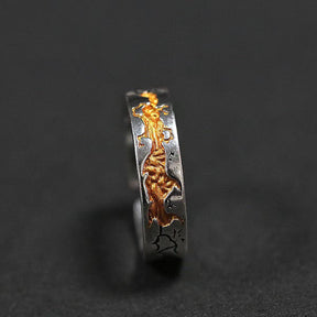 Handmade Gold Filling Textured Ring - zuzumia