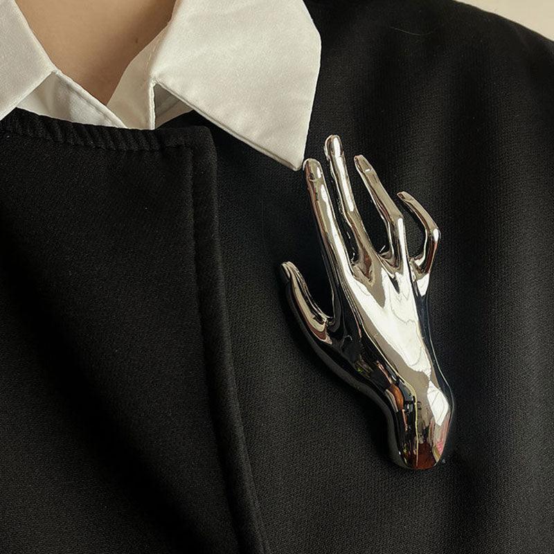 Creative Hand Pin Brooch - zuzumia