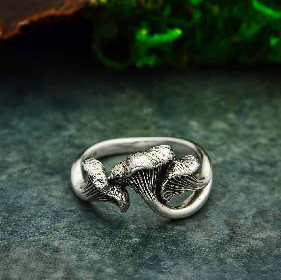 Chanterelle Mushroom Ring - zuzumia