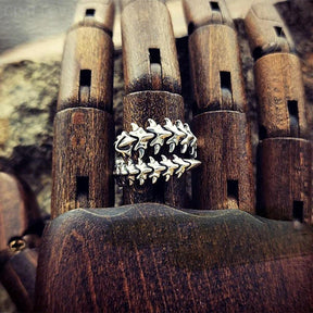 Adjustable Centipede Spine Ring - zuzumia