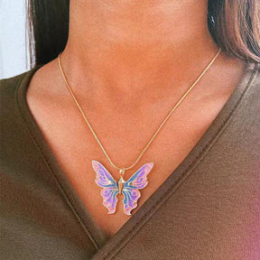 Fairytopia Elina Butterfly Necklace - zuzumia