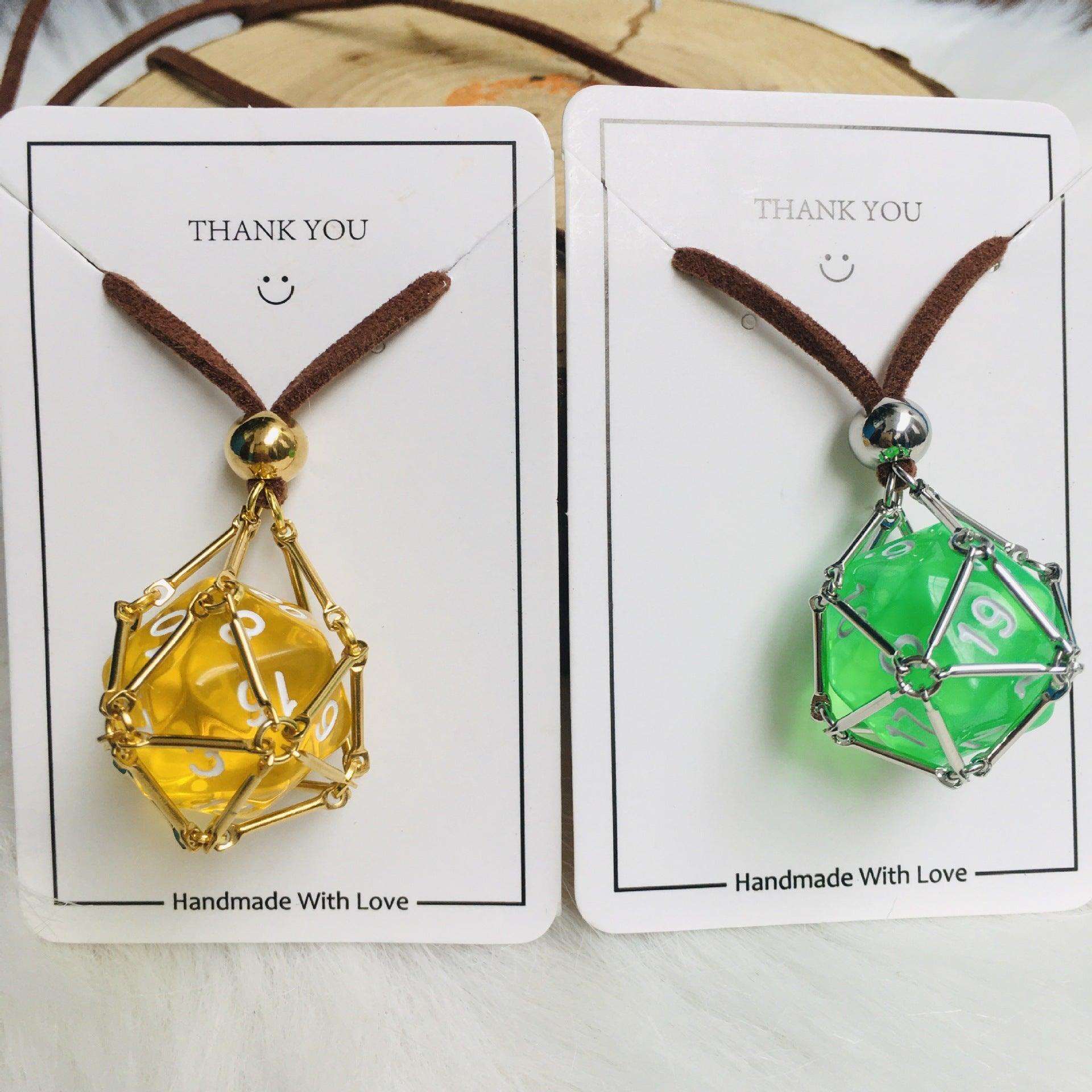 Dnd hot sale dice jewelry