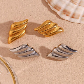 Wings of Angel Stud Earrings - zuzumia