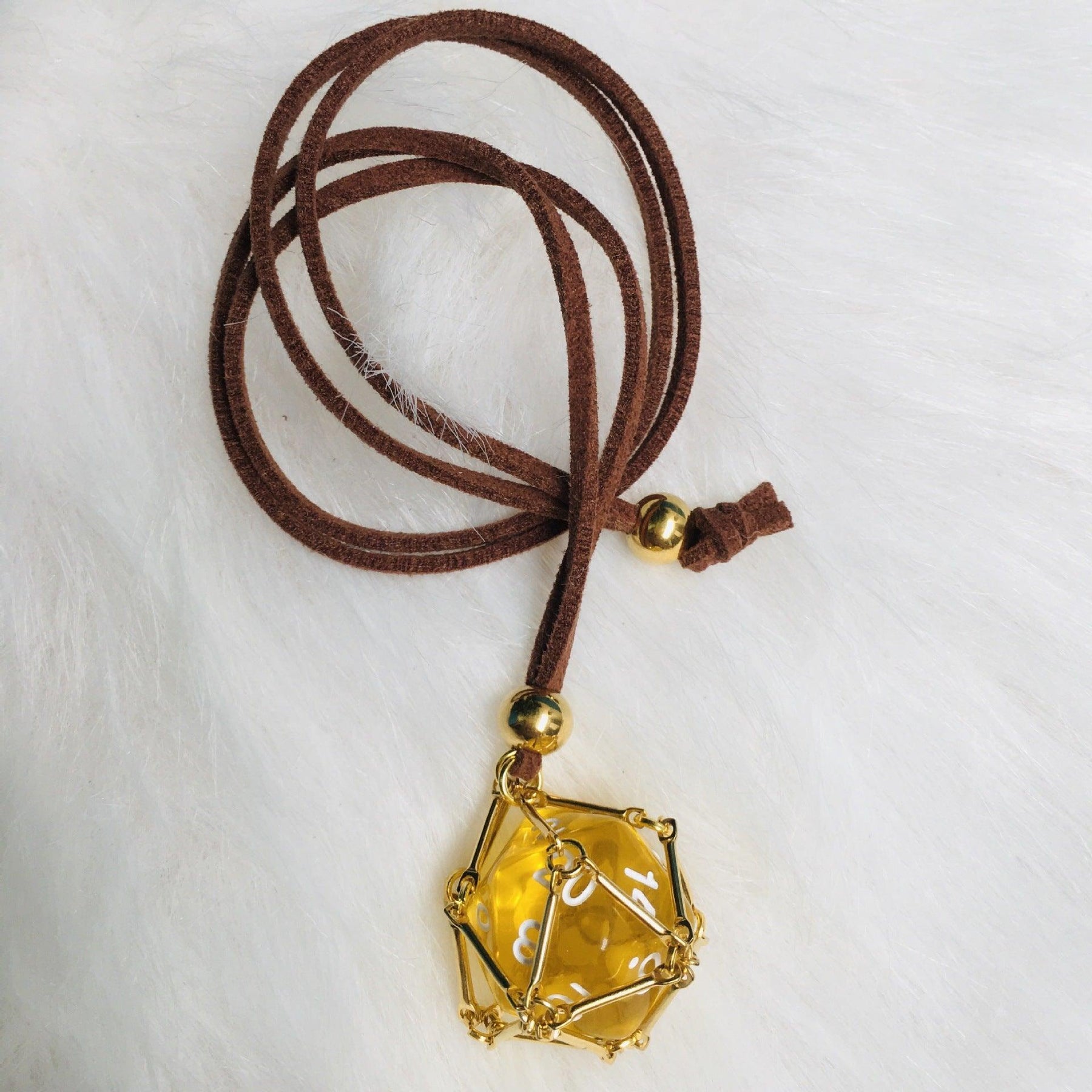 Necklace D20 Experimental SSDS – Lucky Hand Dice