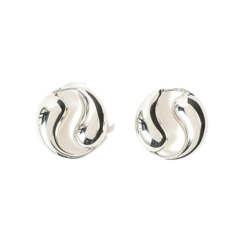 Chunky Hoop Earrings - zuzumia