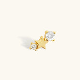 Zodiac Star Stud Earrings - zuzumia