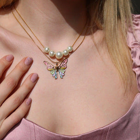 Fairytopia Elina Butterfly Necklace - zuzumia
