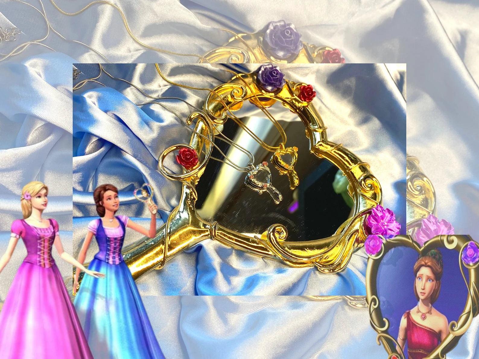 Castle Magic Mirror Necklace - zuzumia