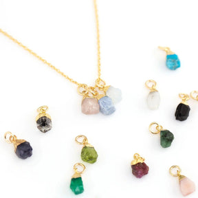 Zodiac Birthstone Necklace - zuzumia