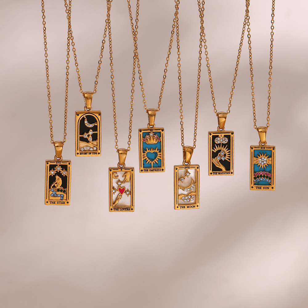 Tarot Card Necklace - zuzumia