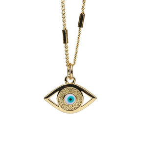 Evil Eye Pendant Necklace - zuzumia