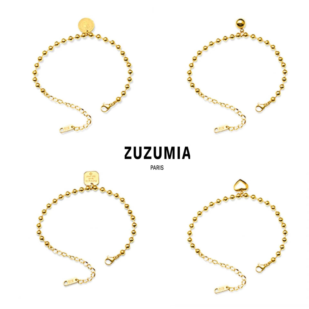 Geometric Pendant Bracelet - zuzumia