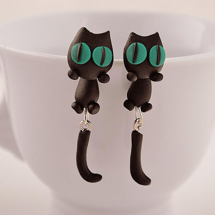 Funny Cat Earrings - zuzumia