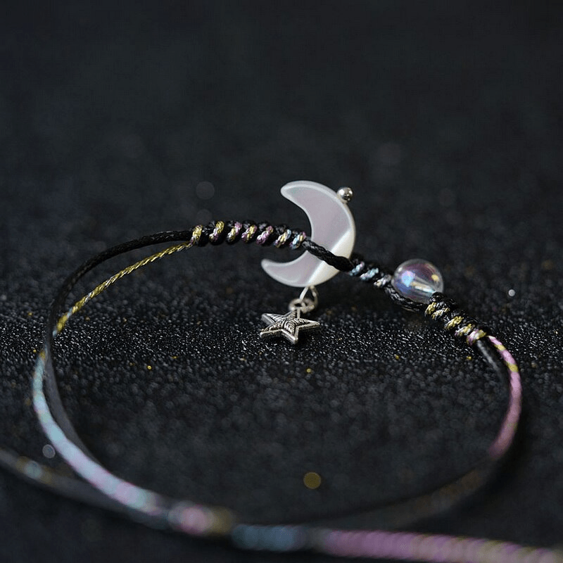 Star Moon Rope Couple Bracelet - zuzumia