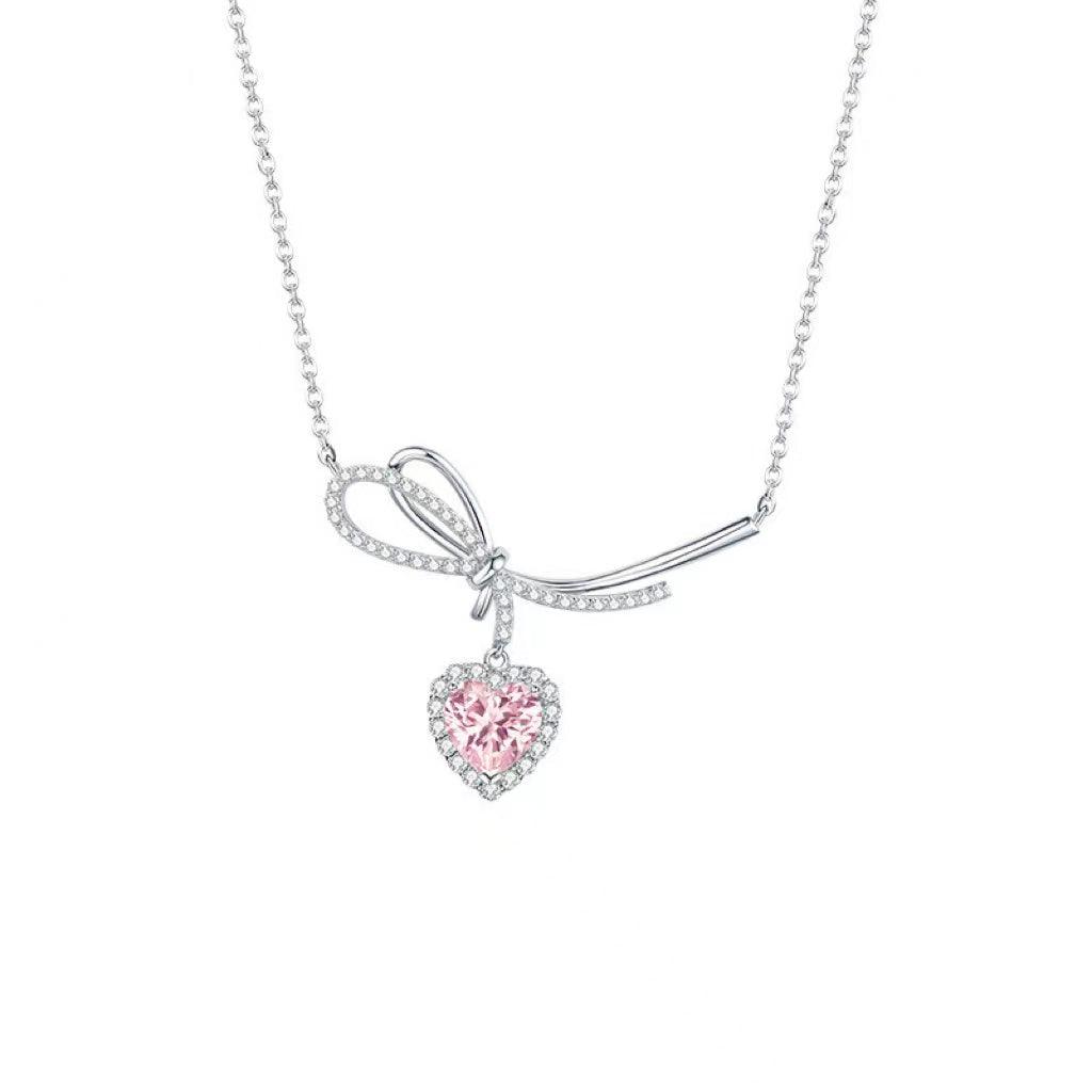 Shiny Heart Pendant Necklace - zuzumia