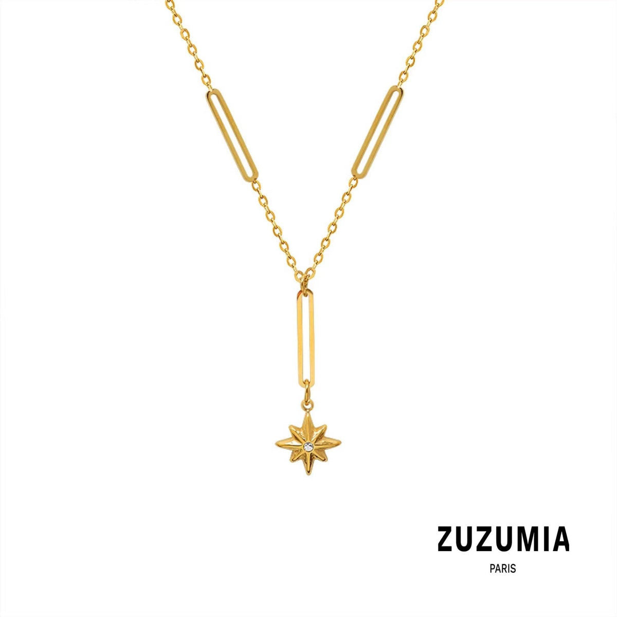 Six Star Pendant Necklace - zuzumia